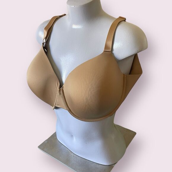 Soma Women’s Vanishing back full coverage Soft Tan Skin Color bra lines 44D NEW - Picture 2 of 11
